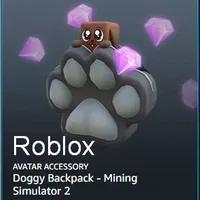 Roblox🔑: Doggy Backpack - Mining Simulat Drop #7⭐️