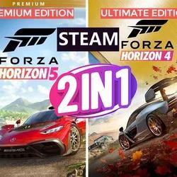 Forza Horizon 4 Ultimate+Forza Horizon 5 Premium+ВсеDLC
