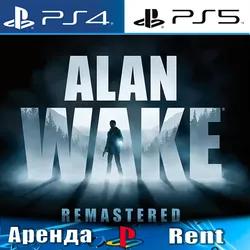 🎮Alan Wake Remastered (PS4/PS5/RUS) Аренда ♻️