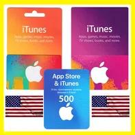 ⭐️ ВСЕ КАРТЫ⭐ 🇺🇸 App Store/iTunes 2-500 $ (USA) США