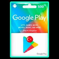 📱 Google Play Gift Card 💳 25/50/100/500 TL 🌎 Турция