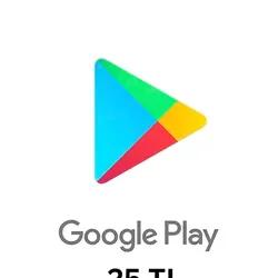 Google Play 25 TL ТУРЦИЯ [подарочная карта]