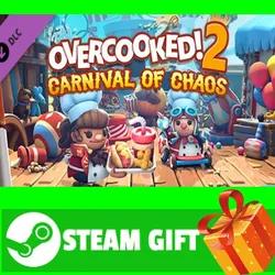 ⭐️GIFT STEAM⭐️ Overcooked! 2 Carnival of Chaos
