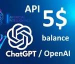 ✅ Аккаунт ChatGPT с DALL-E, OpenAI, API + 5$ 🔥КАЧЕСТВО