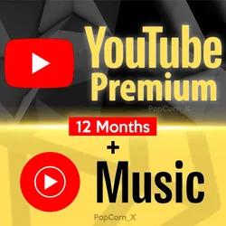❤️ YouTube PREMIUM + MUSIC ✅6-12 МЕСЯЦА✅ НА ВАШ АККАУНТ