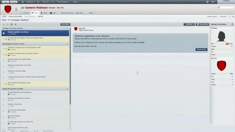 The Football Manager 2012 – image 3