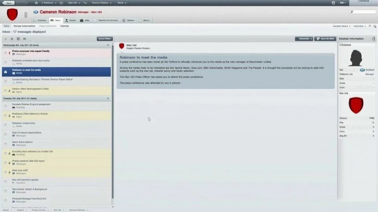 The Football Manager 2012 – image 4